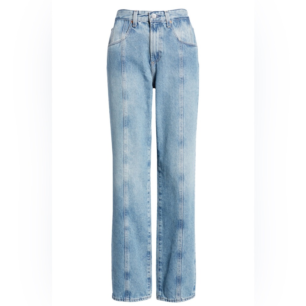 AG Panelled Alexxis Vintage Slim Straight Jeans - Picture 4 of 10